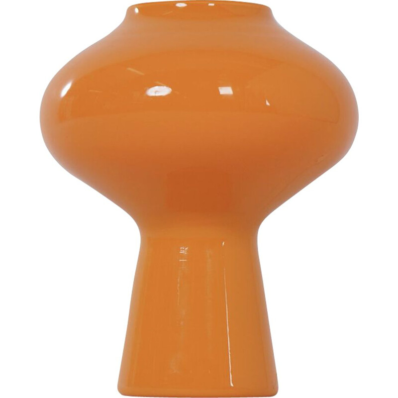 Lampe Fungo orange vintage de Massimo Vignelli pour Venini Murano, 1956