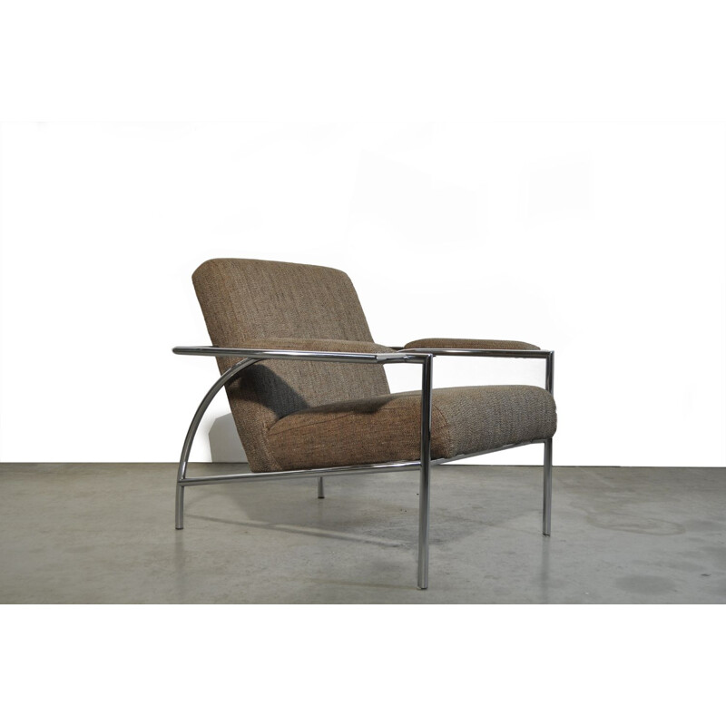 Vintage modern design chair by Gerard Vollenbrock for Gelderland, 1980