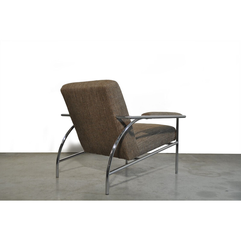 Vintage modern design chair by Gerard Vollenbrock for Gelderland, 1980