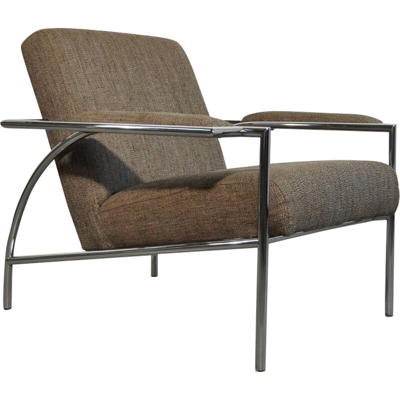 Vintage modern design chair by Gerard Vollenbrock for Gelderland, 1980