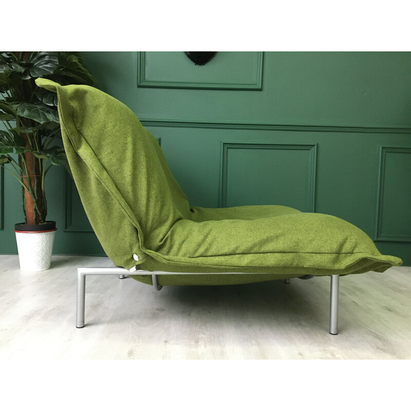 Vintage Calin Pillow Green sofa chair for CINNA by Ligne Roset 1980