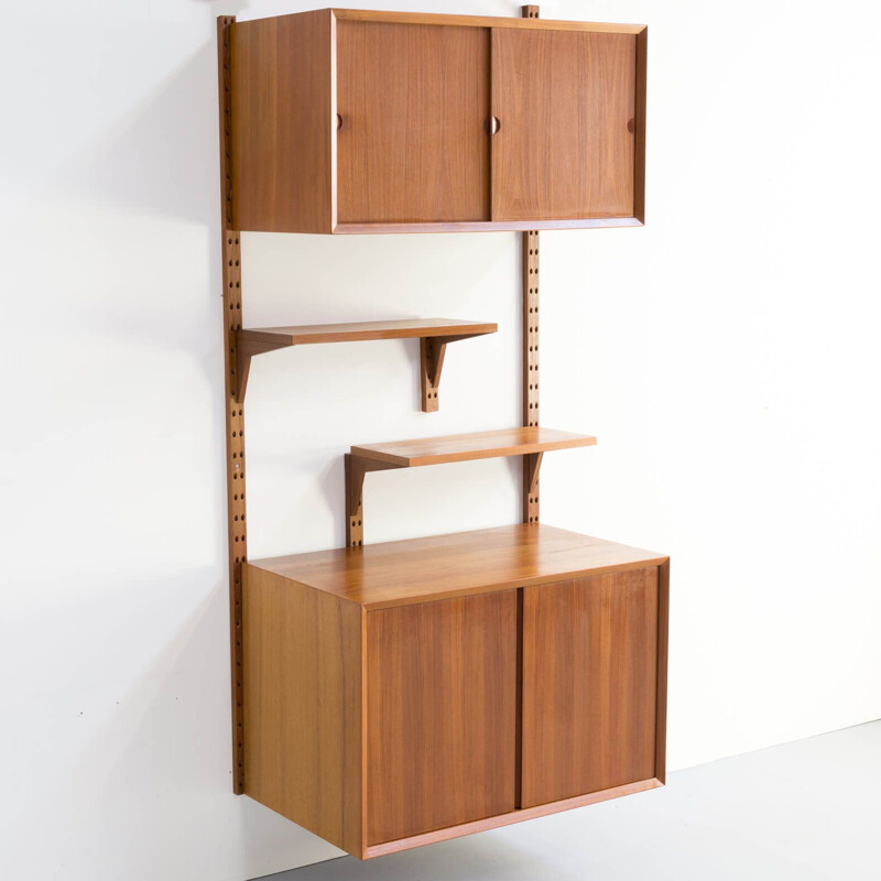 Vintage wall unit by Poul Cadovius for Cado, 1960