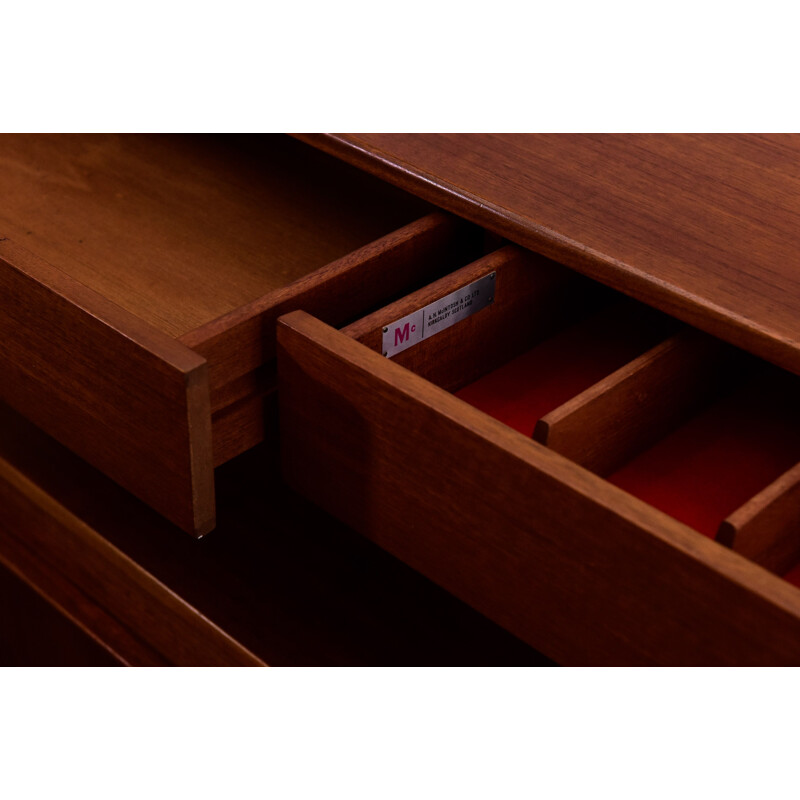 Vintage sideboard in teak by A.M. Mc Intosh Scotland