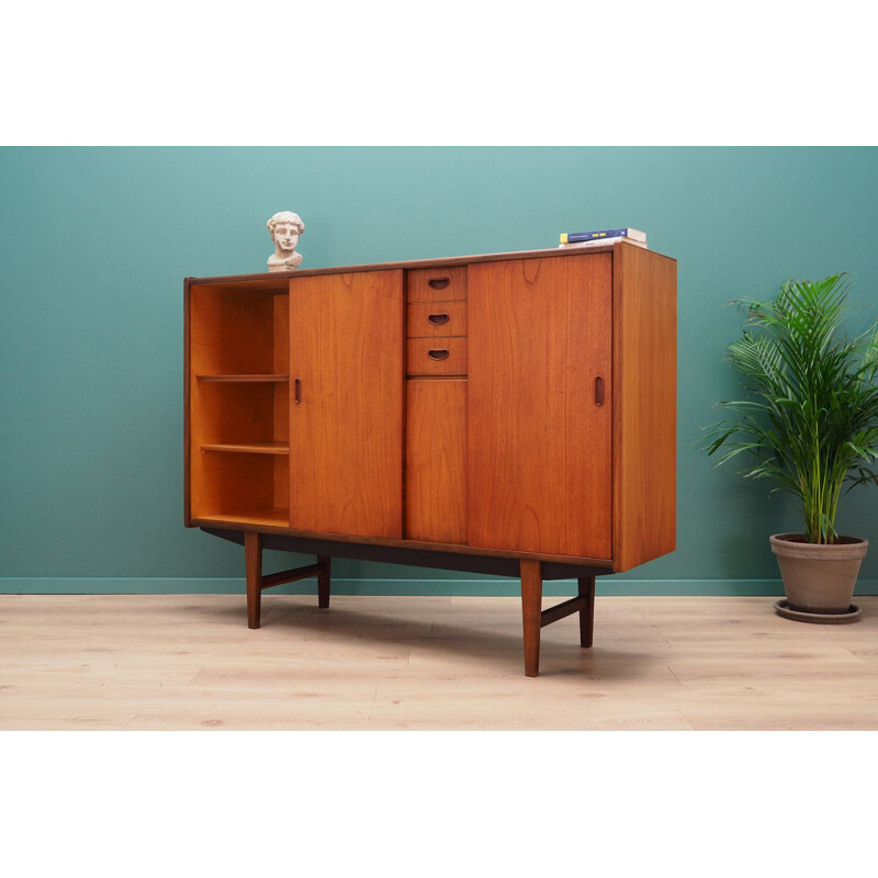 Vintage Westergaard Highboard in teak, 1960-1970