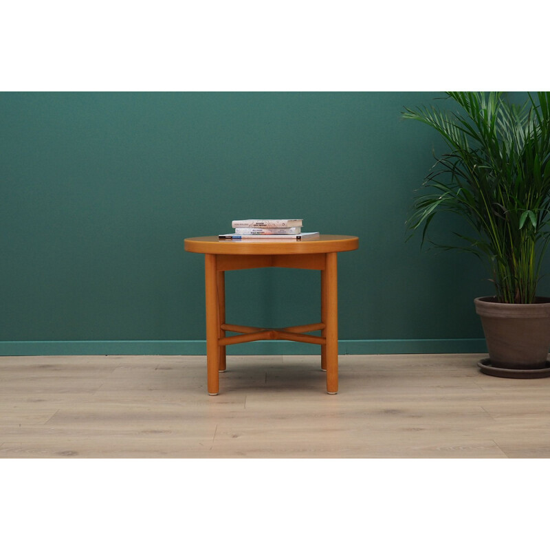 Vintage coffee table in beech wood by Farstrup, 1960-1970