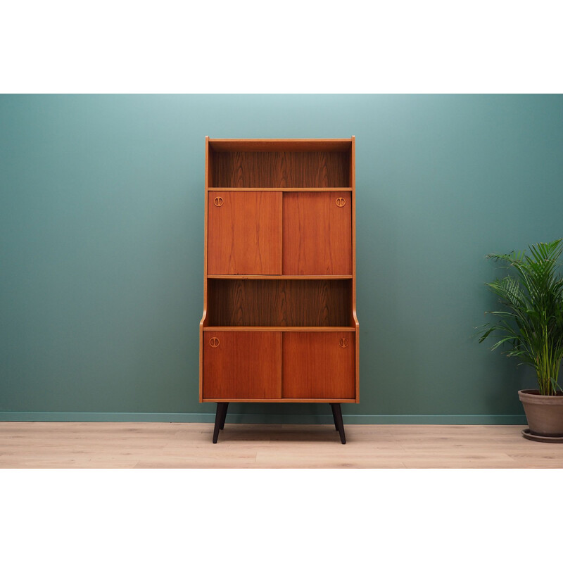 Vintage bookcase in teak, Scandinavian Design, 1960-1970 