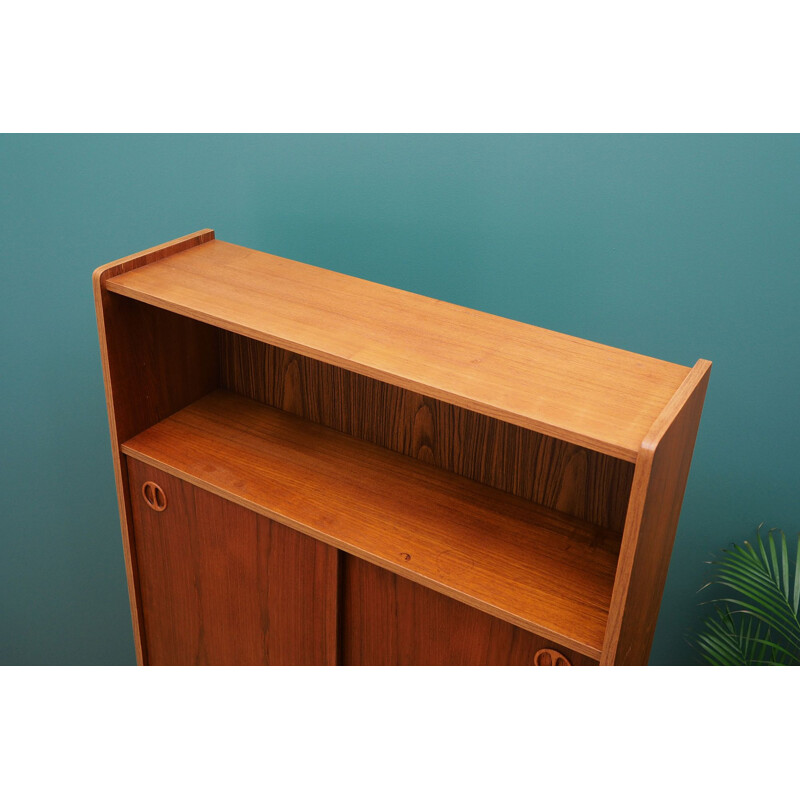 Vintage bookcase in teak, Scandinavian Design, 1960-1970 