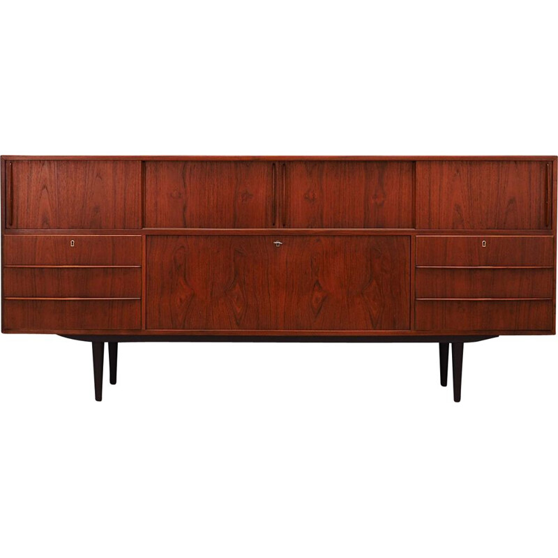 Enfilade vintage en teck, design danois, 1960-1970