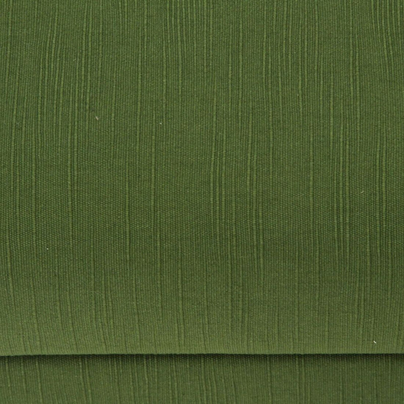 Canapé-lit vintage italien en tissu vert et métal, 1950