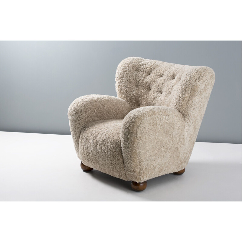 Vintage armchair by Marta Blomstedt for Hotel Aulanko, 1930s