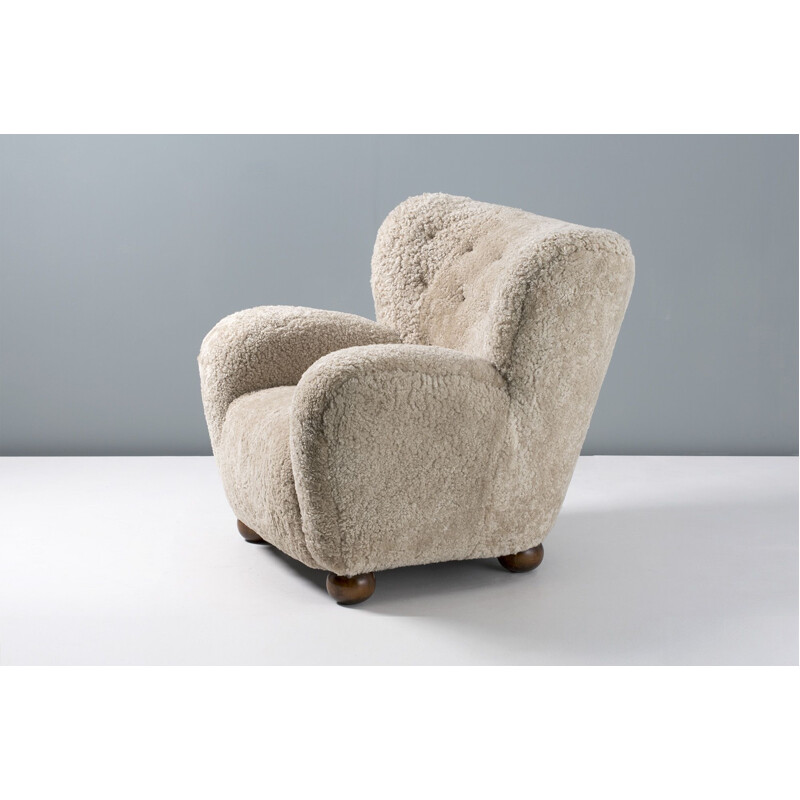 Vintage armchair by Marta Blomstedt for Hotel Aulanko, 1930s