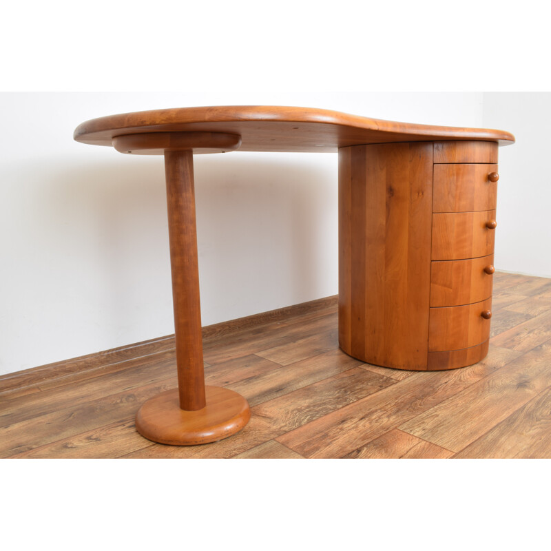 Vintage Danish Teak Desk from CFC Silkeborg, 1970