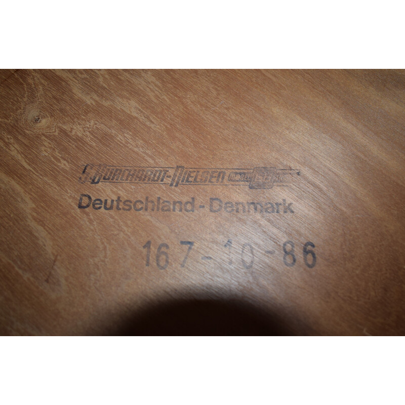 Vintage Danish Teak Coffee Table by C. Burchardt-Nielsen, 1980