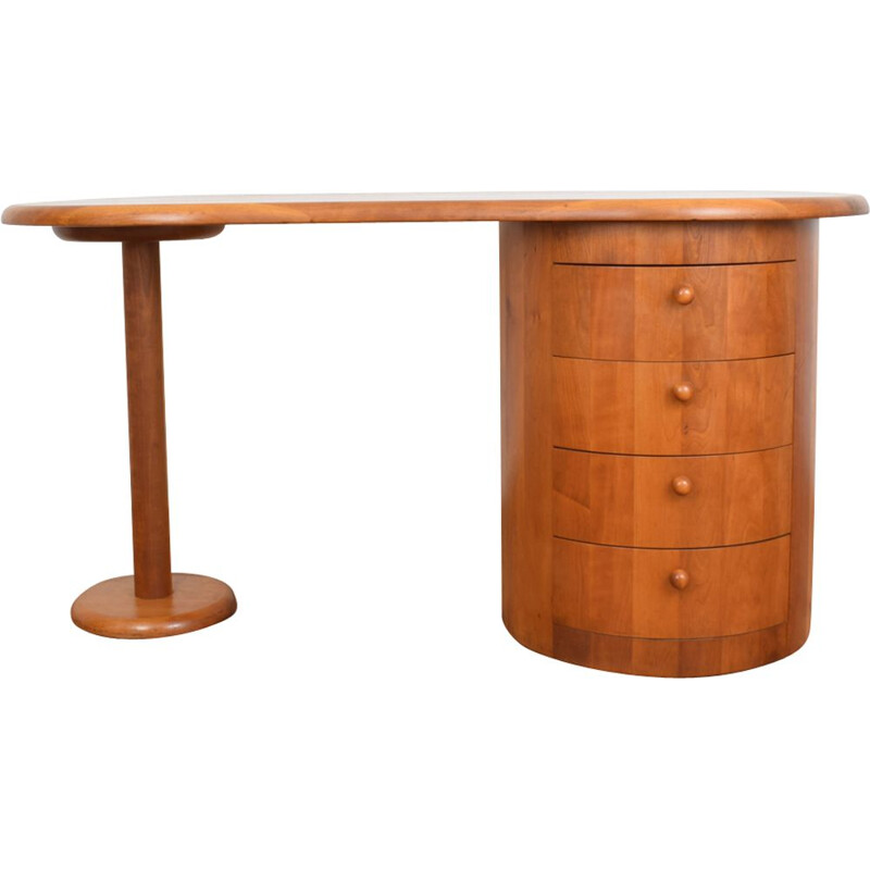 Vintage Danish Teak Desk from CFC Silkeborg, 1970