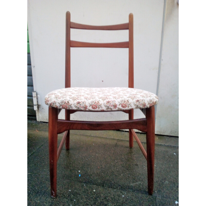Set of 6 vintage Danish dining chairs