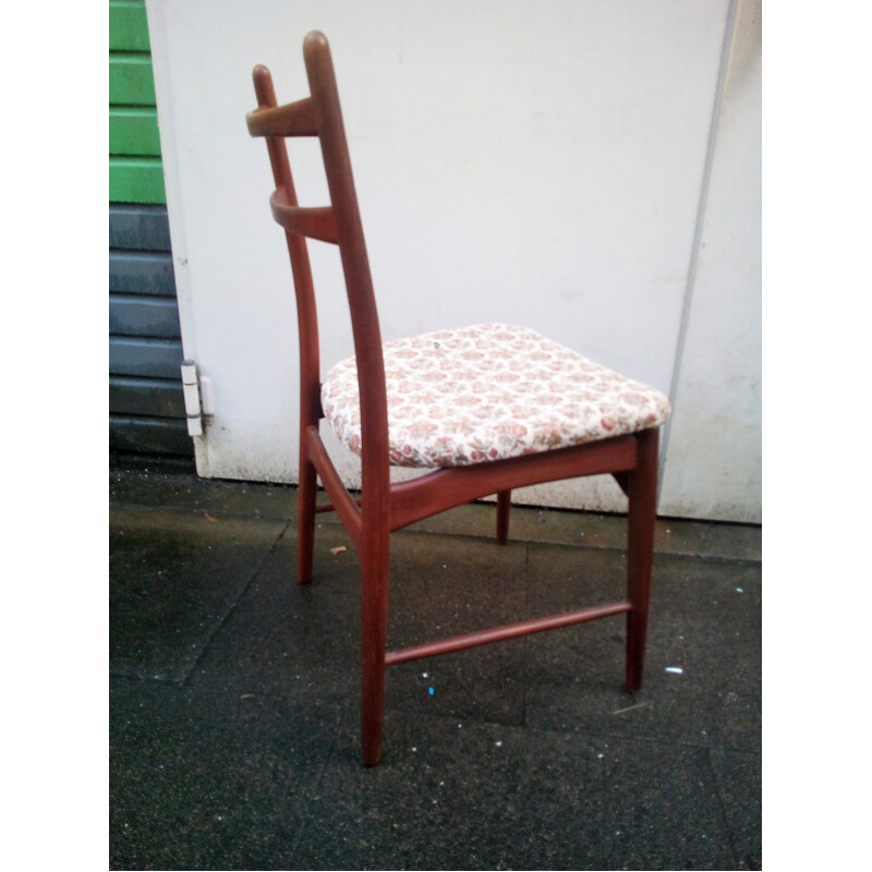 Set of 6 vintage Danish dining chairs