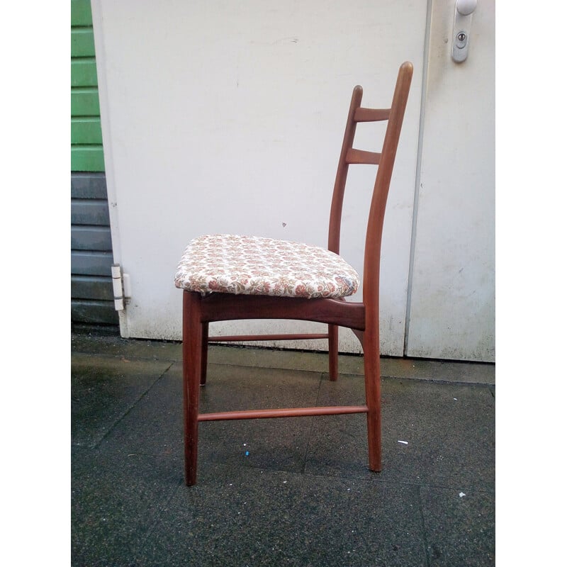 Set of 6 vintage Danish dining chairs