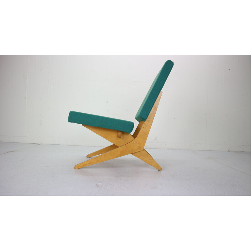 Vintage FB18 Scissor Chair by Jan Van Grunsven for UMS Pastoe, 1955