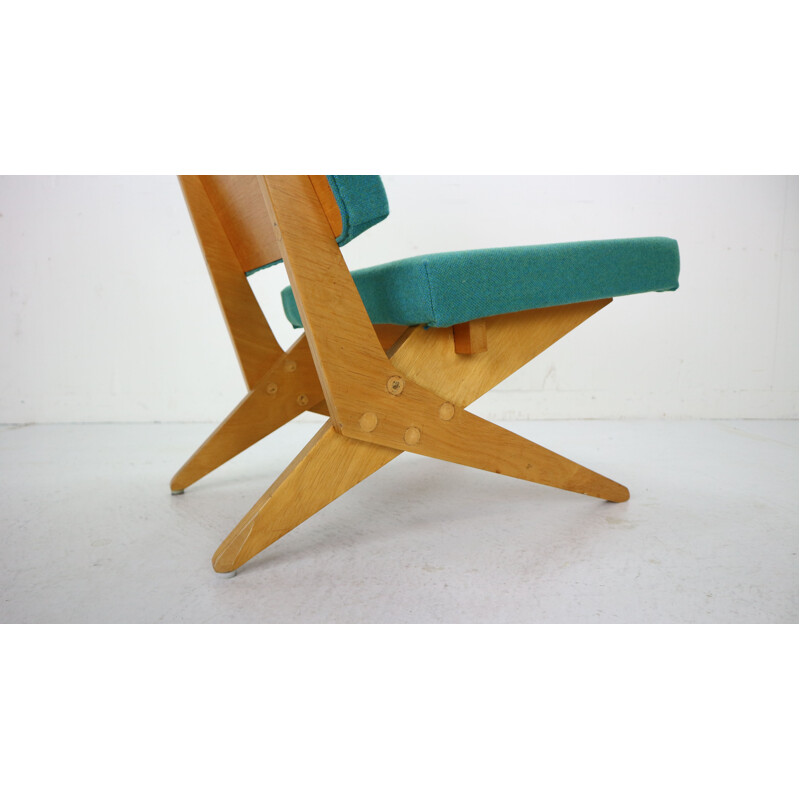 Vintage FB18 Scissor Chair by Jan Van Grunsven for UMS Pastoe, 1955