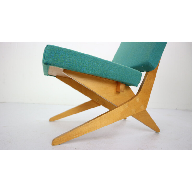 Vintage FB18 Scissor Chair by Jan Van Grunsven for UMS Pastoe, 1955