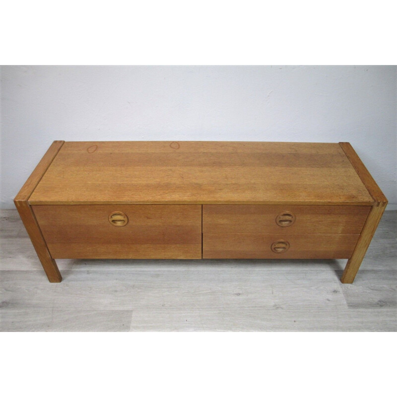 Vintage eiken dressoir, 1970