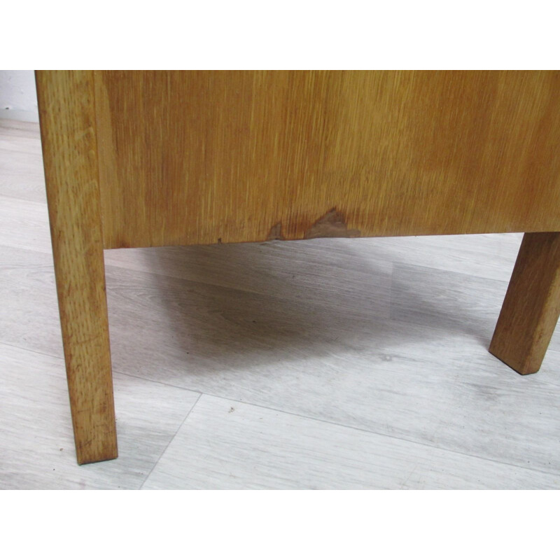 Vintage eiken dressoir, 1970