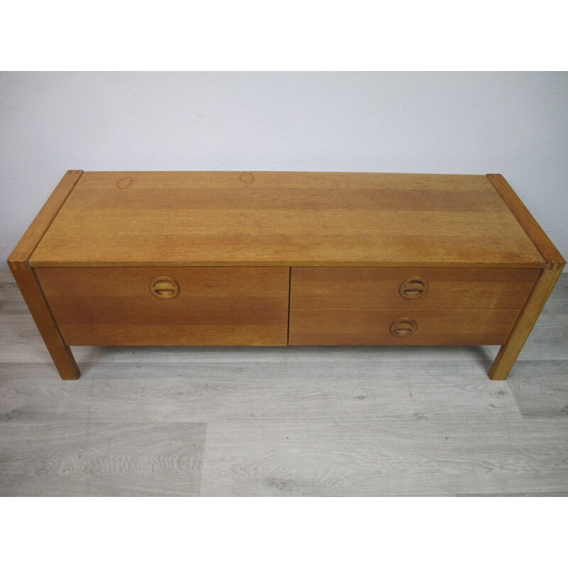 Vintage eiken dressoir, 1970