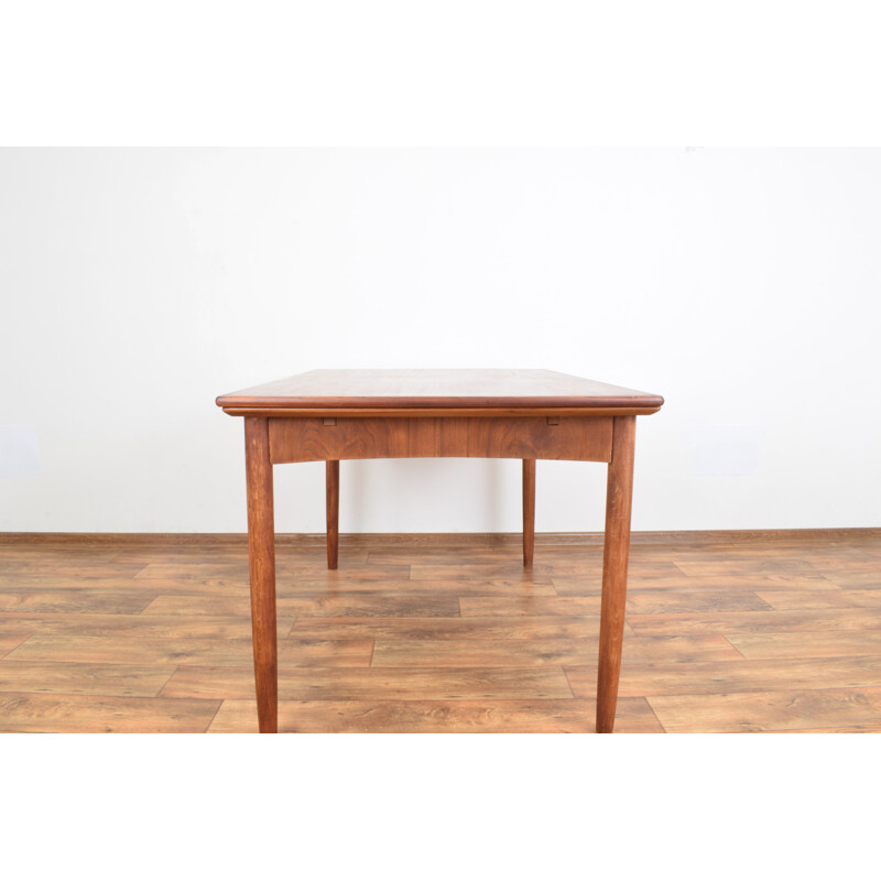 Vintage Danish Teak Extendable Dining Table, 1960s