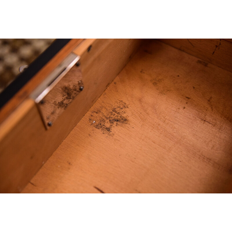 Vintage writing desk in teak from the 1960s