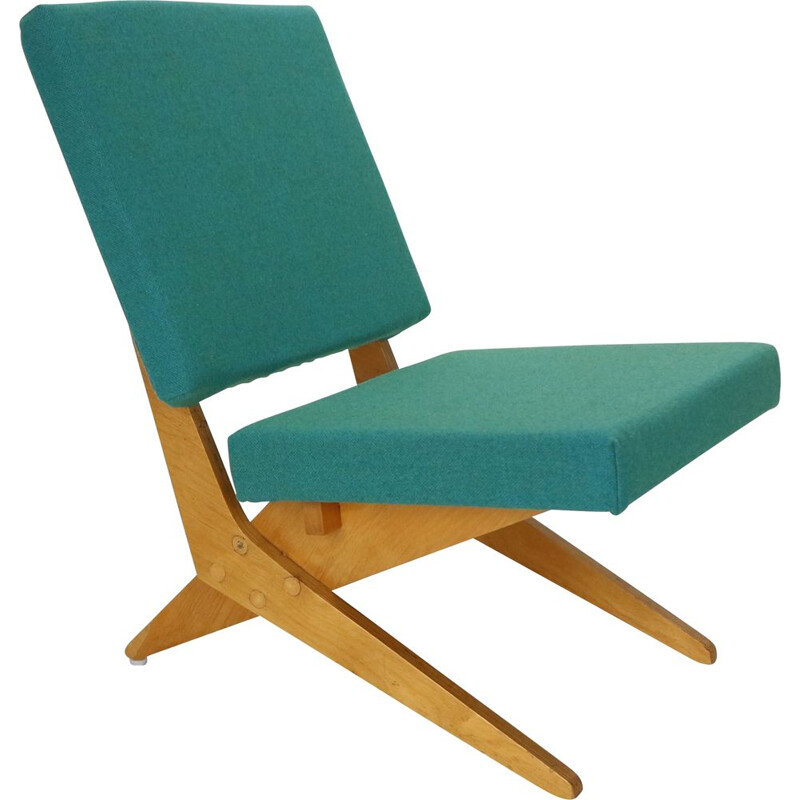 Vintage FB18 Scissor Chair by Jan Van Grunsven for UMS Pastoe, 1955