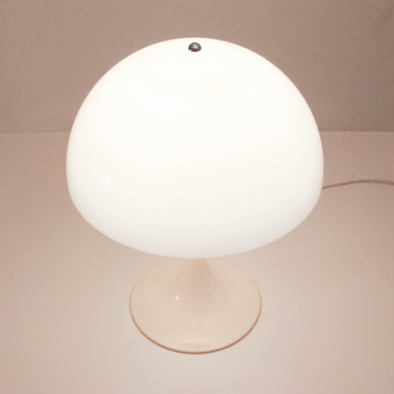 Vintage Panthella mini Table Lamp by Verner Panton for Louis Poulsen, 1970s