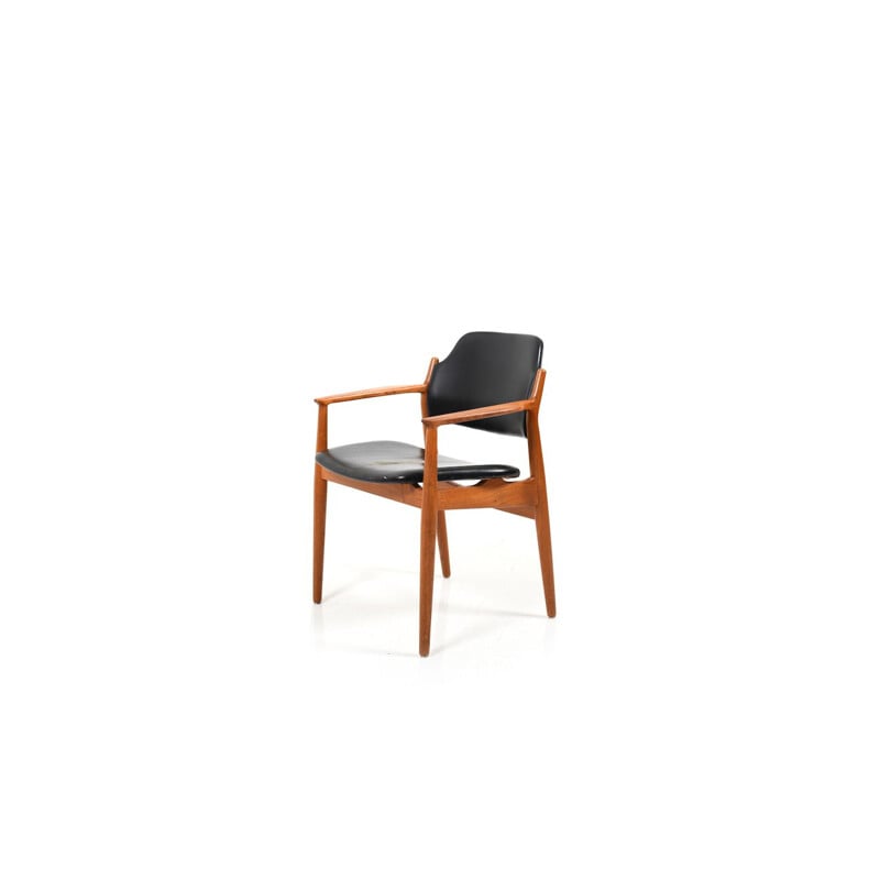 Vintage Danish Teak Armchair by Arne Vodder for Sibast Furniture 1961