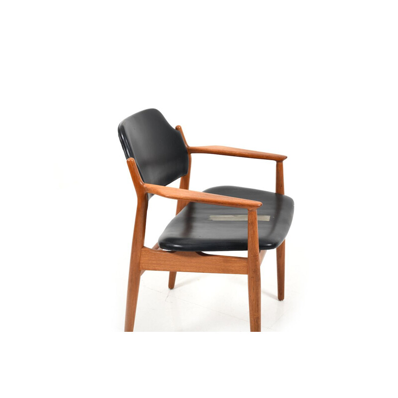 Vintage Danish Teak Armchair by Arne Vodder for Sibast Furniture 1961