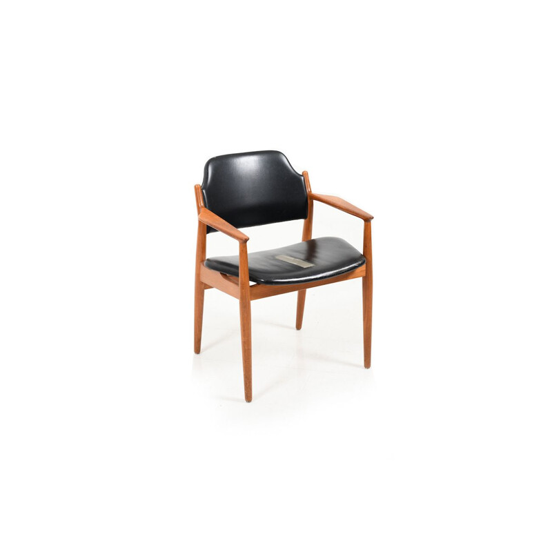 Vintage Danish Teak Armchair by Arne Vodder for Sibast Furniture 1961