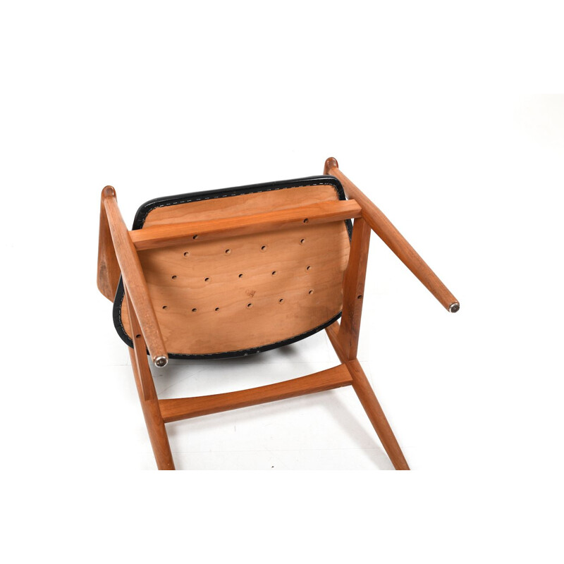 Vintage Danish Teak Armchair by Arne Vodder for Sibast Furniture 1961