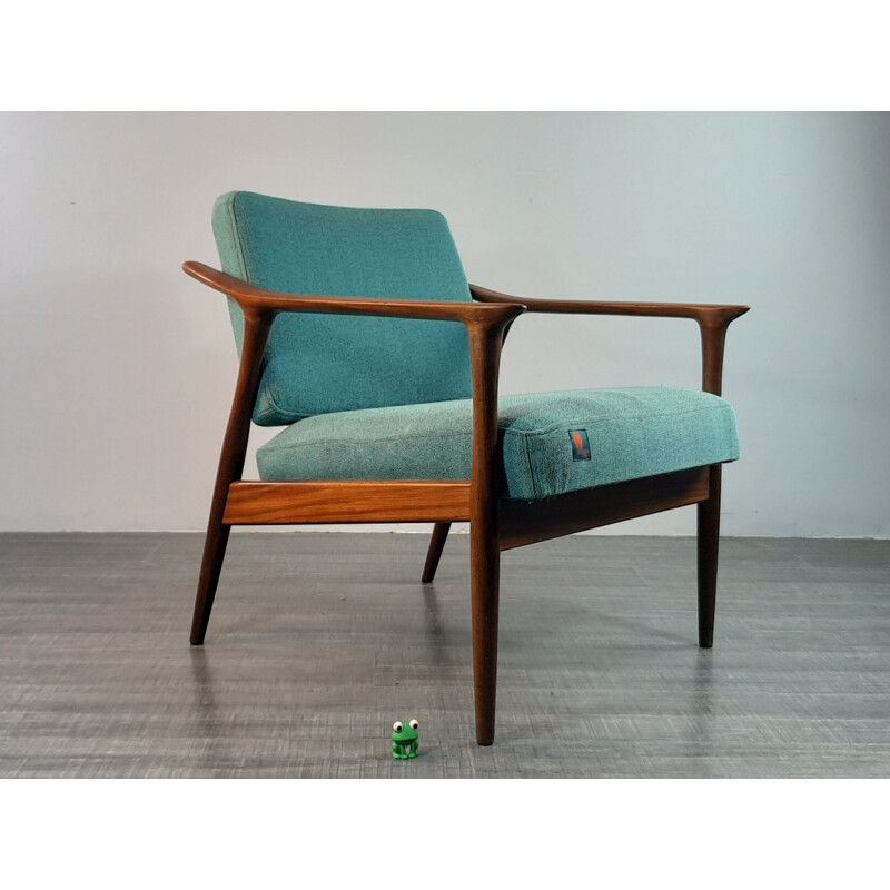 Vintage armchair model TONO Duatek in rosewood, Norway, 1960s