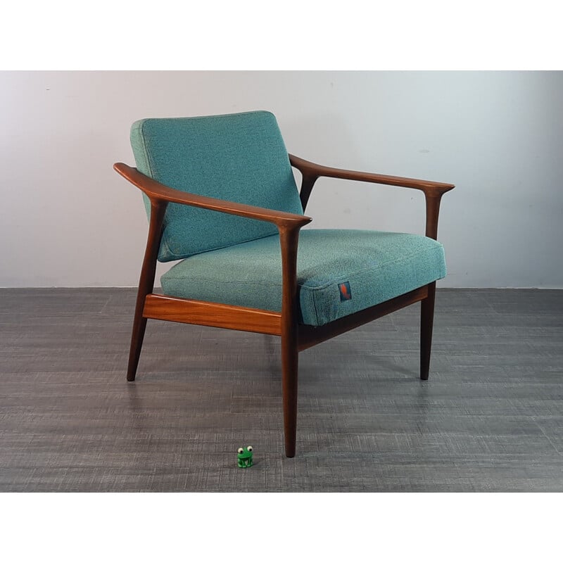 Vintage armchair model TONO Duatek in rosewood, Norway, 1960s