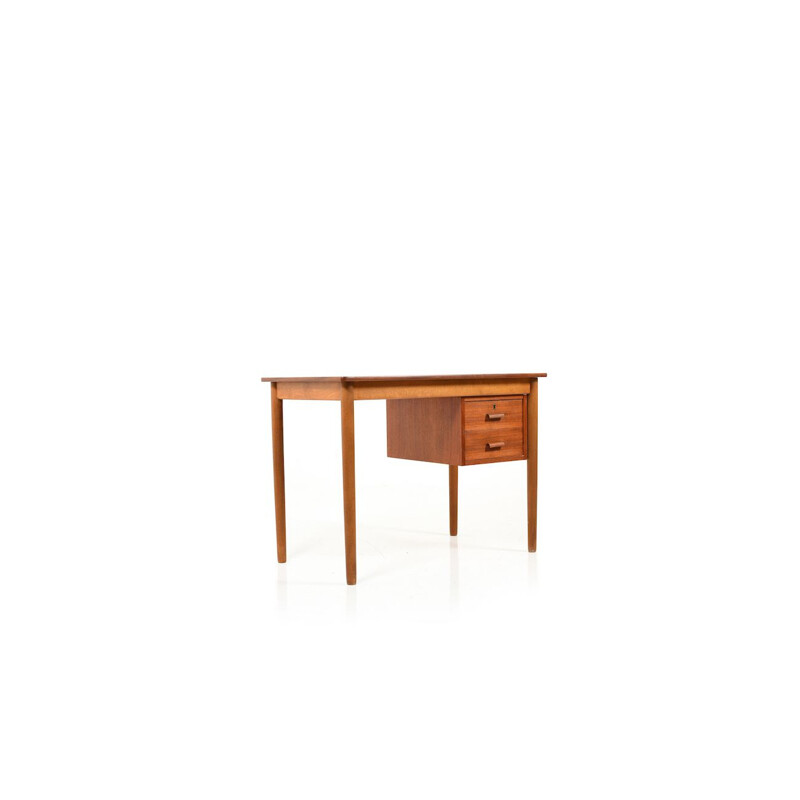 Vintage desk in teak and beech, Denmark