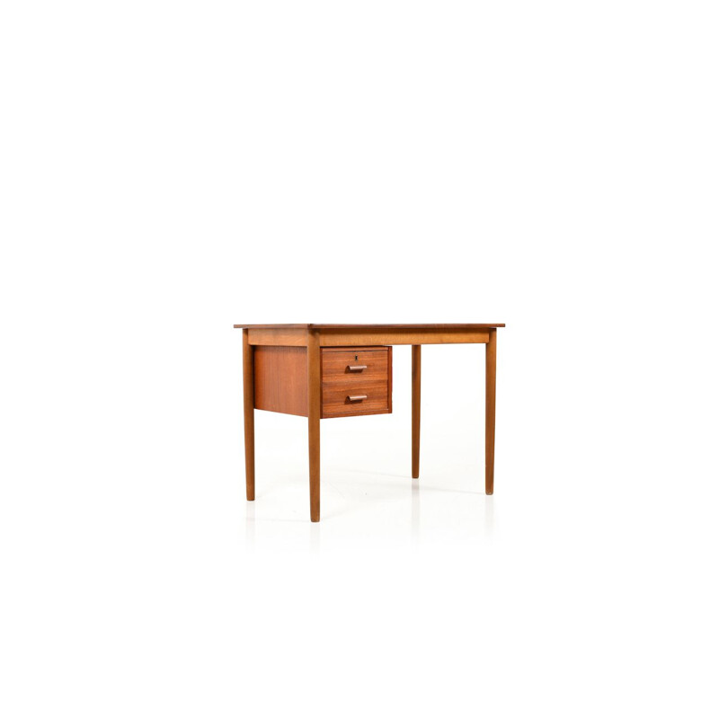 Vintage desk in teak and beech, Denmark