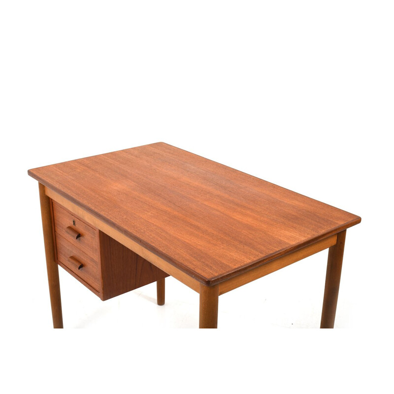 Vintage desk in teak and beech, Denmark