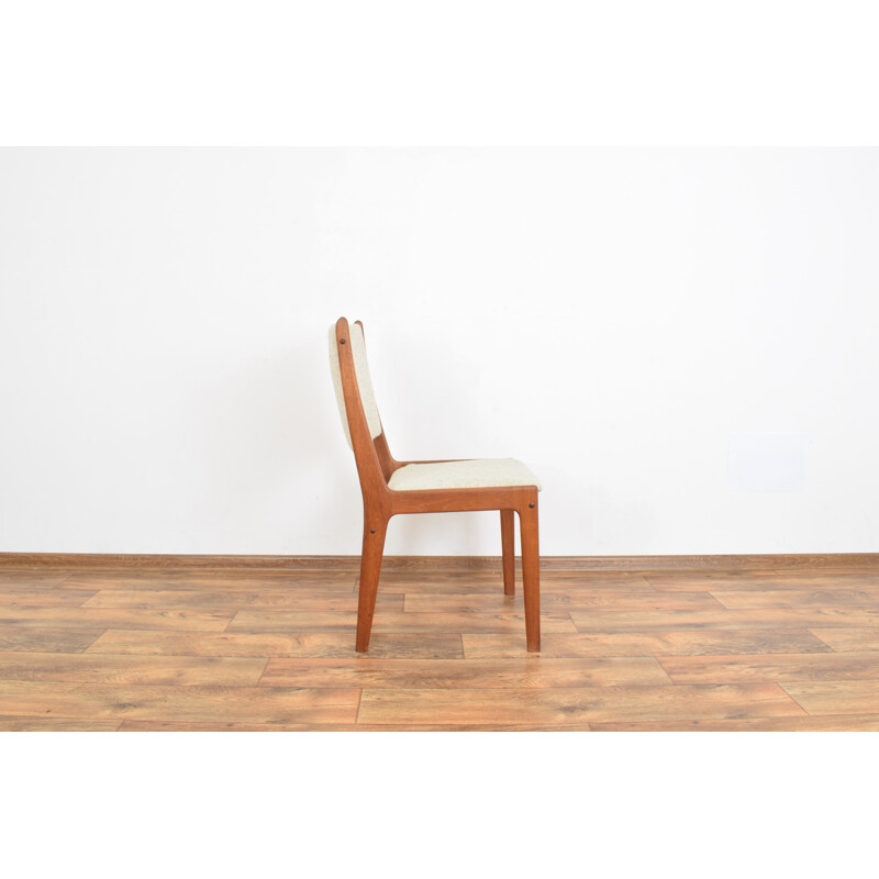 Set of 6 vintage teak dining chairs by Johannes Andersen for Uldum Mobelfabrik, 1960s