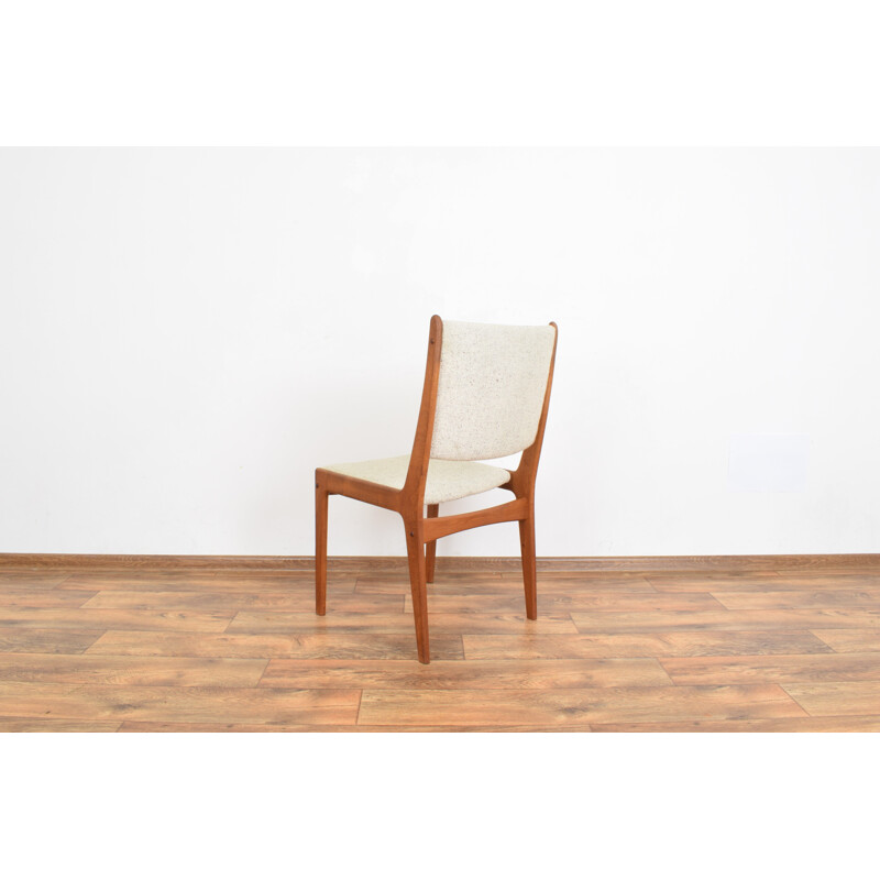 Set of 6 vintage teak dining chairs by Johannes Andersen for Uldum Mobelfabrik, 1960s