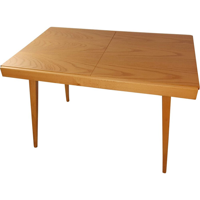 Vintage extensible Ash table by Jiràk for TATRA, Czechoslovakia, 1960s