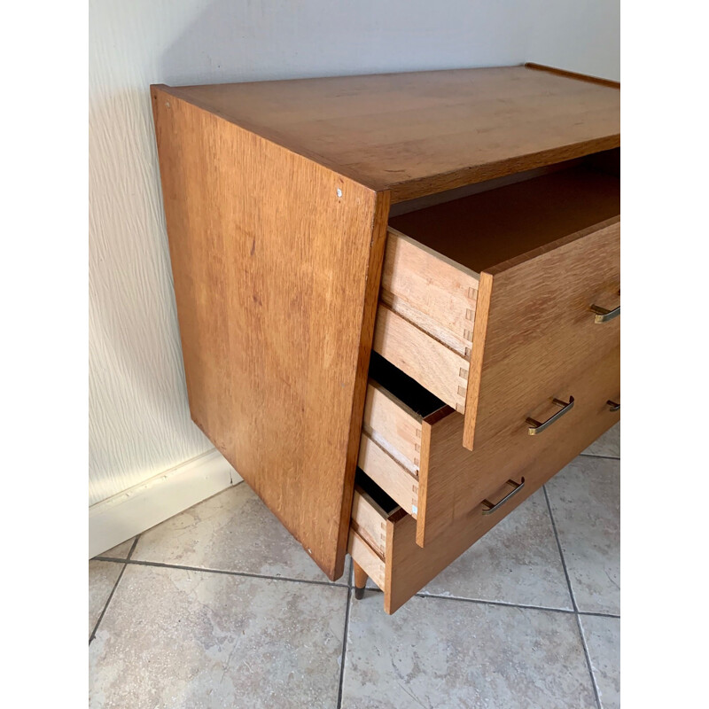 Vintage three drawer chest 1960