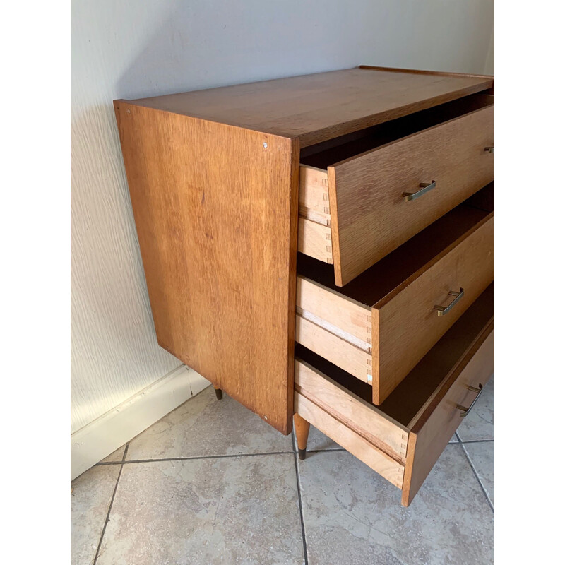 Vintage three drawer chest 1960