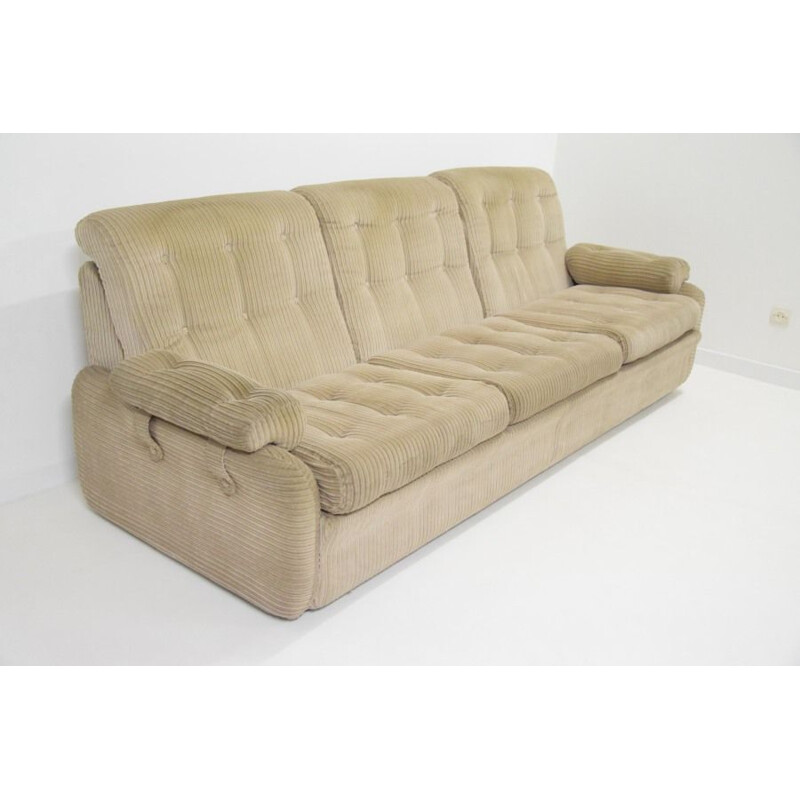 Vintage convertible sofa by Pierre Cadestin for Airborne, 1980s