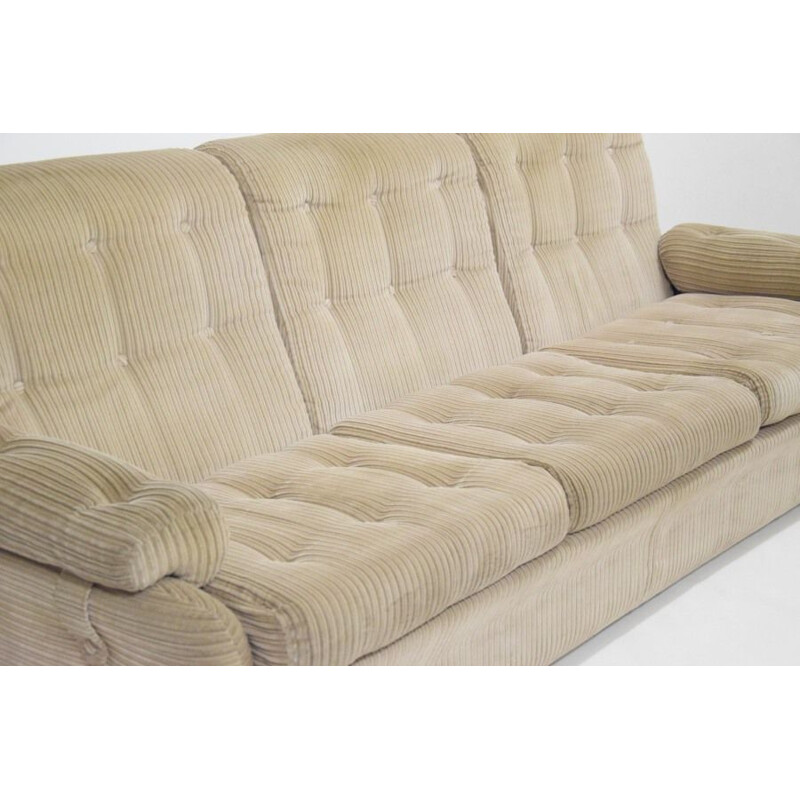 Vintage convertible sofa by Pierre Cadestin for Airborne, 1980s