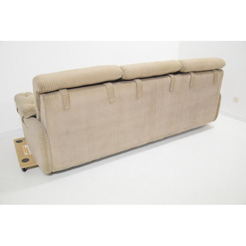 Vintage convertible sofa by Pierre Cadestin for Airborne, 1980s