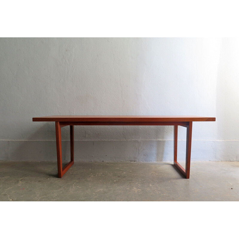 Vintage teak coffee table, Denmark, 1970s