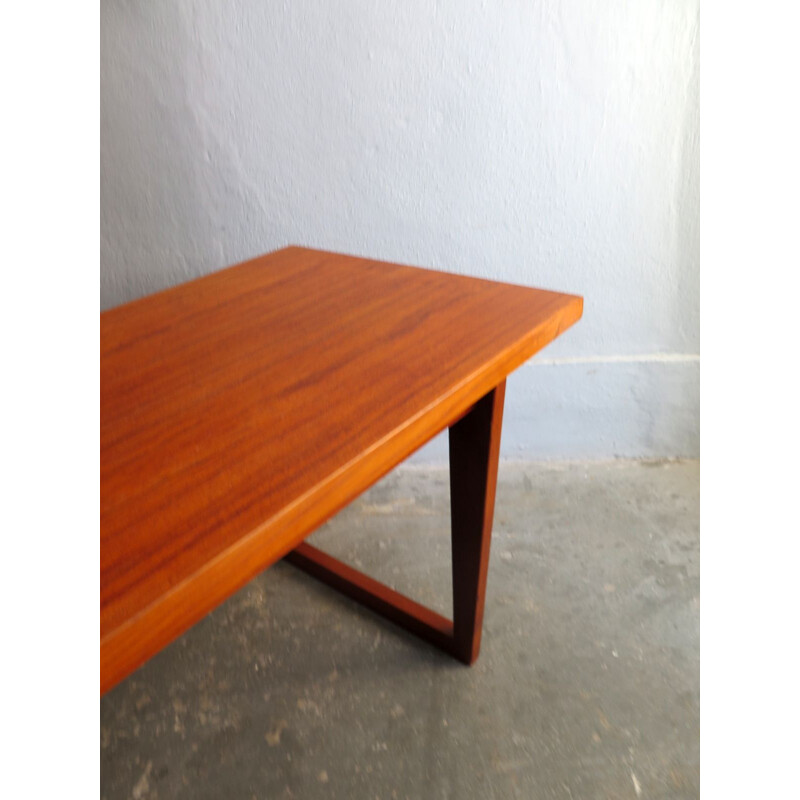 Vintage teak coffee table, Denmark, 1970s